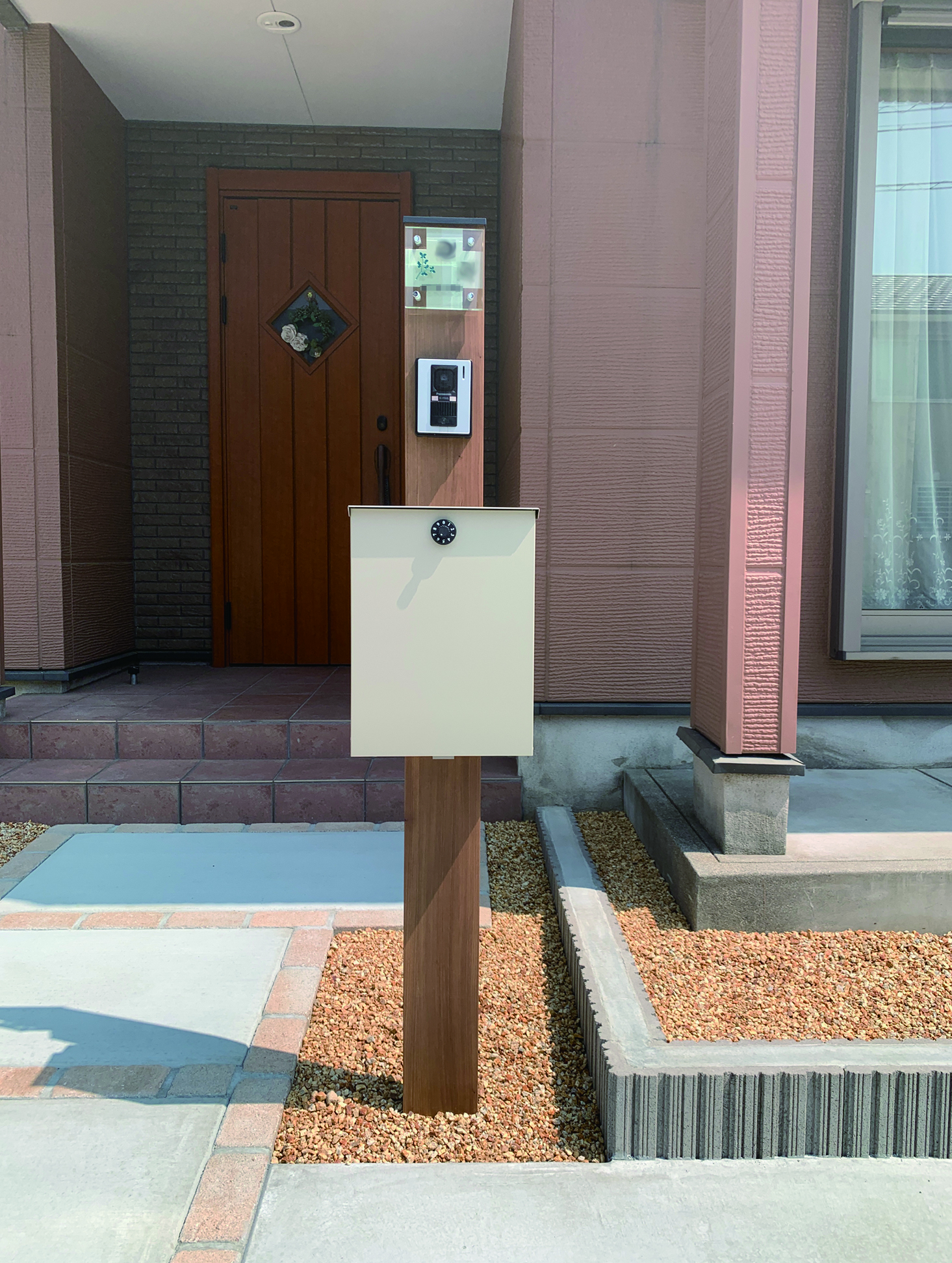 機能門柱：三協アルミ/エスポⅡ